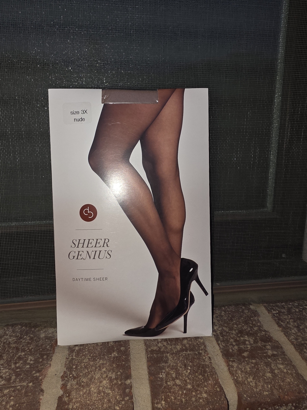Dressbarn Sheer Genius Daytime Sheer Tights in Nude - Size 3X